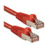 Фото #1 товара Жесткий сетевой кабель UTP кат. 6 LINDY 47161 Красный 50 cm 5 cm 1 штук