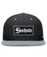 Фото #2 товара Men's Black/Gray Chicago White Sox City Connect True Fitted Hat