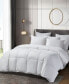 FreshLOFT White Down & Feather 300 Thread Count Sateen Comforter, King Белый, FULL/QUEEN - фото #3