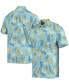 Men's Light Blue UCLA Bruins Vintage-Like Floral Button-Up Shirt