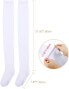 SATINIOR Extra Long Socks, Thigh High Cotton Socks, Extra Long Boot Socks for Women