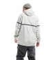 Planks gateway smock unisex jacket in bone white Бежевый, S - фото #4