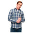 Фото #1 товара SUPERDRY Cotton Worker Check Long Sleeve Shirt