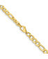 ფოტო #3 პროდუქტის Stainless Steel Polished 6.3mm Figaro Chain Necklace