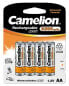 Camelion NH-AA2300BP4 - Rechargeable battery - Nickel-Metal Hydride (NiMH) - 1.2 V - 4 pc(s) - 2300 mAh - Silver