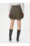 Фото #16 товара Юбка женская Koton - Мини юбка с плиссировкой