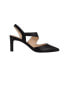 Women's Larin Pointed Toe Slingback Asymmetrical Strap Pumps