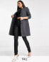 Фото #1 товара Vero Moda Tall tailored coat in dark grey