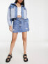 Фото #2 товара Levi's icon skirt in mid wash blue
