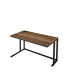 Tyrese Built-In USB Port Writing Desk, Walnut