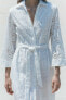 Фото #9 товара Платье с ажурной вышивкой — zw collection ZARA