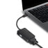 Фото #4 товара Alogic 3-in-1 USB-C to HDMI DVI VGA Adapter - Male to 3-Female - USB Type-C - DVI-D - HDMI - VGA - Black - Windows 10 - 45 mm - 220 mm