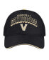 Фото #2 товара Men's Black Vanderbilt Commodores Wyatt Primary Team Trucker Adjustable Hat