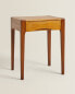 Фото #2 товара Oak bedside table with drawer