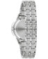 Women's Crystal Octava Stainless Steel Bracelet Watch 34mm