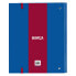 Фото #2 товара Папка-регистратор спортивный F.C. Barcelona M666 A4 Тёмно Бордовый Тёмно Синий 27 x 32 x 3.5 см