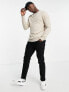 Фото #7 товара Selected Homme Premium lambswool jumper in beige