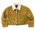 Levis Sherpa Womens Corduroy Trucker Jacket Color Beige 22780000