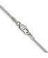 ფოტო #2 პროდუქტის Stainless Steel 1.5mm Square Snake Chain Necklace