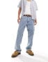 Фото #1 товара Levi's Workwear 568 stay loose carpenter jeans in light blue