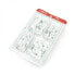 Set of cable holders 6,7,8,9mm - 80pcs white