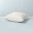 Фото #3 товара Euro Diamond Stripe Matelassé Pillow Sham Twilight Taupe - Hearth & Hand with