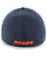 Фото #2 товара Men's Navy Chicago Bears Sure Shot Franchise Fitted Hat