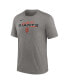 Men's Heather Charcoal San Francisco Giants We Are All Tri-Blend T-shirt