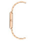 ფოტო #2 პროდუქტის Genuine Diamond Dial Rose Gold-Tone and Light Pink Ceramic Bracelet Watch 32mm