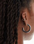 & Other Stories chunky hoop earrings in silver