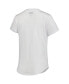 ფოტო #2 პროდუქტის Women's White, Charcoal New Orleans Saints Sonata T-shirt and Leggings Sleep Set