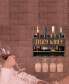 Фото #5 товара Enjoy Wine Wall Mounted Wine Rack with Wine Glasses, Set of 5