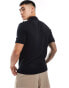 Фото #3 товара Fred Perry classic kniited polo shirt in black