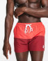 Фото #1 товара South Beach tonal swim shorts in red