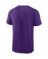 ფოტო #3 პროდუქტის Men's Purple Minnesota Vikings Chrome Dimension T-shirt