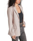 ფოტო #3 პროდუქტის Women's Aria Faux-Leather Blazer