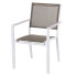Фото #1 товара Садовое кресло Thais 55,2 x 60,4 x 86 cm Бежевый Алюминий Белый