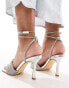 Фото #4 товара Truffle Collection strappy sandals in silver