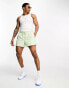 Фото #6 товара ASOS DESIGN swim shorts in short length in light green