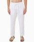 ფოტო #1 პროდუქტის Men's Linen Drawstring Pants