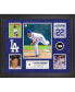 Фото #1 товара Clayton Kershaw Los Angeles Dodgers Framed 5-Photo Collage with Piece of Game-Used Ball