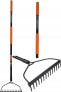 Фото #8 товара Black+Decker GRABIE WACHLARZOWE DO LIŚCI METALOWE 58 CM BLACK+ DECKER