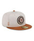 Фото #4 товара Men's Stone, Brown Washington Nationals 2024 Clubhouse 59FIFTY Fitted Hat