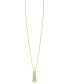 ფოტო #3 პროდუქტის Five-Stone Diamond Journey Pendant Necklace in 14k Yellow or White Gold (1 ct. t.w.)