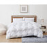 Фото #1 товара Truly Soft 2pc Twin/Twin Extra Long Cloud Puffer Comforter Set White