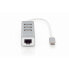 Фото #2 товара USB-разветвитель Digitus Серый Серебристый Алюминий