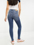 Фото #3 товара Monki Oki high waisted skinny jeans in indigo blue