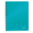 Фото #1 товара Esselte Leitz WOW - Turquoise - A5 - 80 sheets - 80 g/m² - Squared paper