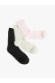 Фото #9 товара Basic 3'lü Soket Çorap Seti Çok Renkli