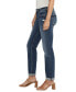 ფოტო #3 პროდუქტის Women's Boyfriend Mid Rise Slim Leg Jeans